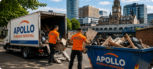 Apollo rubbish removal truck