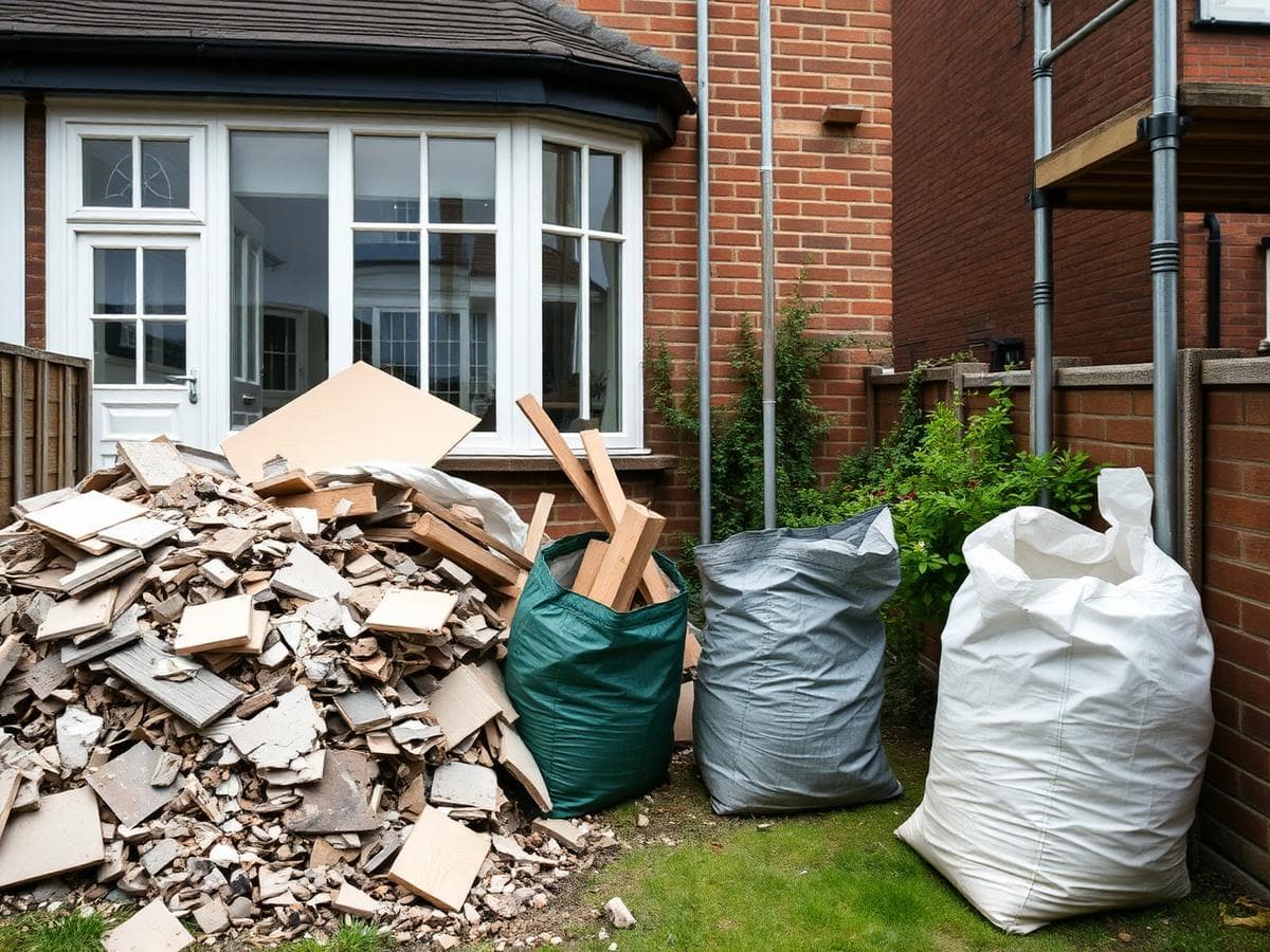 Construction and renovation waste for disposal