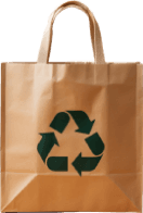 Recycled paper bag